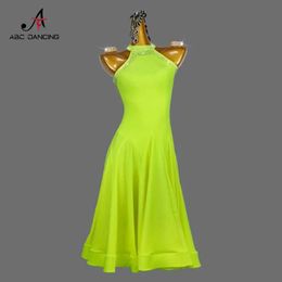 Stage Wear 2024 New Latin Dance Dress Long Skirt Sport Come Ballroom Practise Wear Formal Cocktail Party Outdoor Sex Girl Dancewear tops Y240529