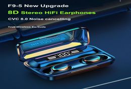 TWS Wireless Earphones Bluetooth Earphones 50 8D Bass Stereo waterproof Earbuds Hands Headset With Microphone Charging Case8679569