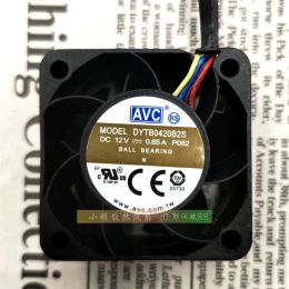 SSEA New Fan For AVC DYTB0420B2S 4020 12v 0.65A 4CM 4-wire PWM Temperature Control Cooling Fan 40x40x20mm