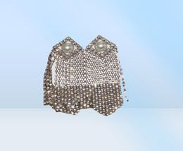 Dangle Chandelier Boutique Full Shiny Rhinestone Tassel Earrings For Women Fashion Jewellery Party Show Dress Statement Accessorie3712214