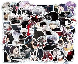50PcsLot Classic Anime Tokyo Ghoul stickers Graffiti Sticker Decoration Suitcase Skateboard Waterproof PVC Sticker1833339