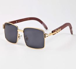 original wooden sunglasses for men new fashion sport mens buffalo horn sun glasses full frame semirimless black brown transparent 8765007
