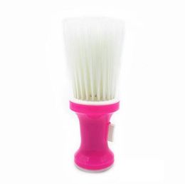 Soft Hair Brush Neck Face Duster Hairdressing Hair Cutting Broken Hair Cleaning Brush for Barber Salon Hairdressing Styling Tool