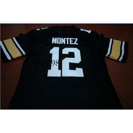 Sj98 Custom Men Youth women #12 Steven Montez Colorado Buffaloes Football Jersey size s-5XL or custom any name or number jersey