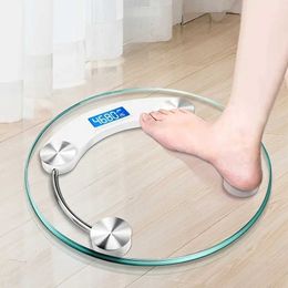Body Weight Scales 1 intelligent digital bathroom scale with LCD display capacity - accurately measuring weight and tracking progress G240529