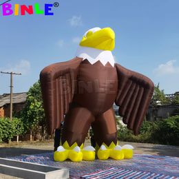 giant Inflatable Eagle balloon flying Hawk mascot for Outdoor Advertising