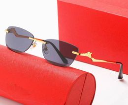 Designer Sunglasses luxury glasses Fashion gold metal leopard head legs sunglass UV400 business classic eyeglasses Lunettes sun glasses7921318