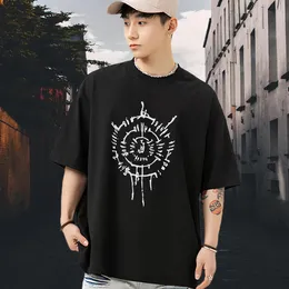2024 Summer Mens T Shirts Custom Print Oversized Couples T Shirts Sports Casual Short Sleeve Cotton O-Neck 5A Wear