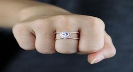 2021 Beautiful X cross shape Ring with white cz paved drop sparking wedding engagement bridal delicate rings for women Lady Jewelr6381600