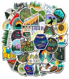 Outdoor Games Adventure Stickers Camping Trip DIY Graffiti Waterproof Decals For Notebook Helmet Guitar Scooter Cars Motorcycle To3891442