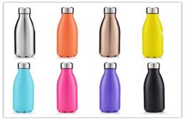 500 ml Custom Cola Shape Water Bottle Stainless Steel Bottle Sport Thermal Thermos Water Bottle For Outdoor8100191