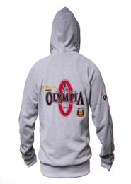 2019 New OLYMPIA Men Gyms Hoodies Gyms Fitness Bodybuilding Sweatshirt Pullover Sportswear Male Workout Hooded Jacket Clothing X129183475