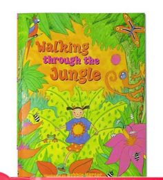 Learning Toys Crossing the Jungle Childrens Early Education English Picture Short Storey Book Childrens Reading Book G240529