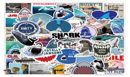 50PCS Lot Shark Surf Cartoon Cute Graffiti Stickers Pack For Laptop Luggage Car Skateboard Water Bottle DIY Bike Kids Toys Decals6742179