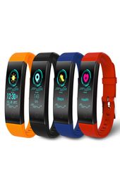 QW18 Smart Bracelet Blood Oxygen Blood Pressure Heart Rate Monitor IP67 Waterproof Fitness Tracker Smart Wristwatch For iPhone And4338654