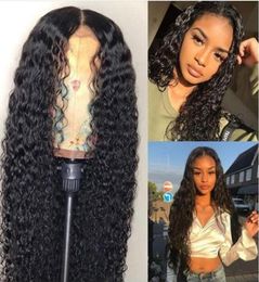 manufacture Lace Front Human Hair Wigs for Black Women Deep Wave Curly Hd Frontal Bob Wig Brazilian Afro Short Long 30 Inch Water 3872678