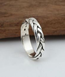 Hand retro Thai silver ring real 925 sterling silver Jewellery for men and women wedding ring2133735