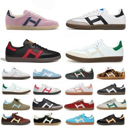 Sapatos casuais unissex vegan adv 00s spezial og sapato wales bonner leopard pônei goma de handebol collegiate time preto masculino tênis femininos