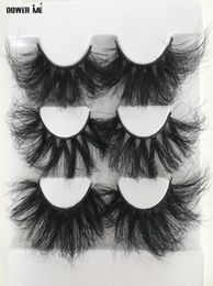 30mm Fluffy 25 Mm Mink Eyelashes Lashes Dramatic Messy Long False Makeup Whole 25mm 3d Fake6947278