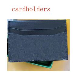 luxury Designer Bank Credit Card Holder Designer bag for Men Women Classic sleeves Small Slim Wallet Wtih Box1382663