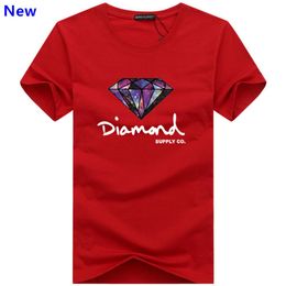 Fashion t shirt diamond men women Clothing 2018 Casual short sleeve tshirt men Brand designer Summer tee shirts J026708124