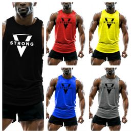 2d Fun Printed Round Neck Summer Adult Men'S Tank Top Clothing Basketball Sleeveless Outdoor Sports Gym Quick Dry New Style