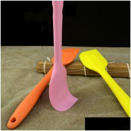 Other Bakeware Candy Color Sile Shovel Tool Cake Spata Non-Stick Food Lifters Home Cooking Utensils Kitchen Utensil Gadget Tools Drop Dhdcp