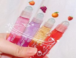 Rollon Fruit Oil Liquid Lipstick Balm Lip Oil Moisturising Mirror Transparent Long lasting Hydrating Gloss Makeup S1072750745