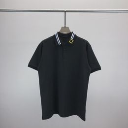 Designer Mens Polo Shirts Summer Polos Tops Embroidery Men T Shirts Fashion Shirt Unisex High Street Casual Top Tees Size M-2XL#YU8