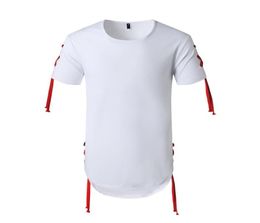 Mens Summer t shirts Fashion Hip Hop Streetwear Breathable Cotton Sports Solid Colour Short Sleeve Tshirt Slim Fit Casual Tee Tshi4103473