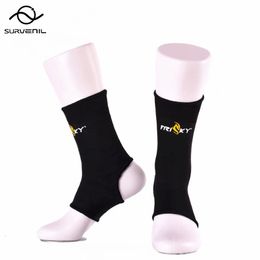 Muay Thai Anklet Men Women Kids MMA Ankle Support Brace Pretector Foot Socks Guards Sanda Martial Arts Boxing Training Equipment 240601