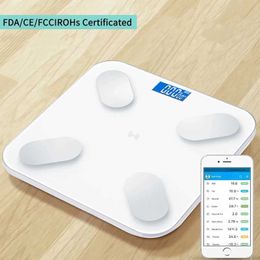 Body Weight Scales Solar weighing scale Bluetooth weighing scale intelligent electronic human fat weighing scale LED connection telephone analyzer G2405290ROR