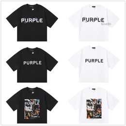 Purple Shirt Brand Tshirts Mens Women t s m l xl New Style Clothes Designer Graphic Tee 0ZZ5