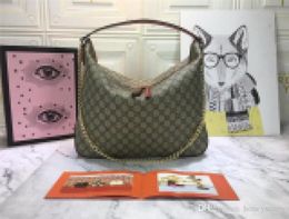 Designers Womens Handbags Purses bags Large Beige JACKIE Hobo Purse Pattern Canvas Leather Chain Shoulder Bag Size 383011cm2832041