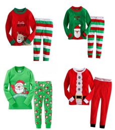 Baby Christmas Themed Pyjamas 25 Colours Boys Girls Bedgown Leisure Wear Kids Casual Clothes Autumn Winter Christmas Nightgown Suit9813230