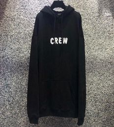 2022 Paris Mürettebat Kapşonlu Sweatshirts Erkek ve Kadınlar Mektup Baskılı Uzun Kollu Kazak Hoodie Fashion Street Giyim Sokak Çıkış Jumper1543447