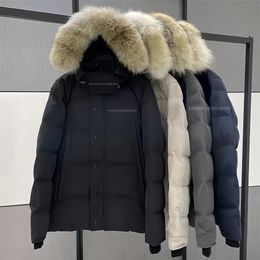 Canada Down Jacket G29 Outerwear Big Fur Hooded Down Jacket Winter Women's Puffy Jackets Designer Custom Thickened Warm Coats Parka Outerwear Hooded Classic Coat