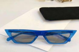Women BLUE Grey Lens 41468 Cat Eye Sunglasses Fashion Sunglasses Sonnenbrille Eyewear New with Box1298582