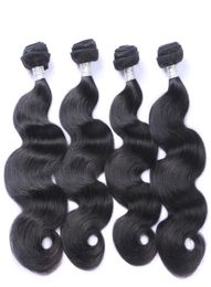 Brazilian Body Wave Virgin Hair Weave 4 Bundles Unprocessed Brazilian Peruvian Malaysian Indian Cambodian Remy Human Hair Extensio8969154