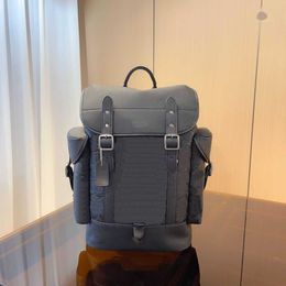 Backpack mirror Quality designer Bag unisex sports Designer Backpacks men Designer Bag Leather Casual Back Pack 230420