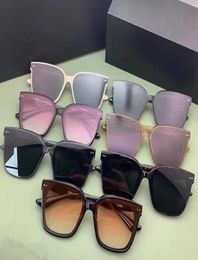 sunglasses Fashion ins net red same men and women Vintage Big Frame Ladies Shades Retro Driving summer outdoor Square Sun glasses 3247557