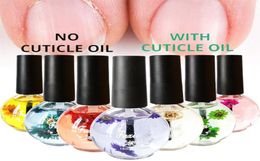 Nail Gel 15ml Natural Essential Conditioner Dried Flowers Protector Moisture Skin Treatment Nails Cuticle Oil Blooming8153292