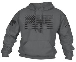 2020 Men039s Winter Sweatshirt Long Sleeve American Flag Casual Pullover Hoodie T2007201537525