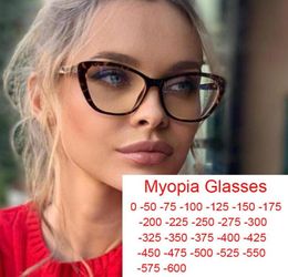 Sunglasses Feminine Optical Myopia Glasses Vintage Brand Design Clear Cat Eye Blue Light Blocking Women Eyeglasses Degree 0 To 69405787