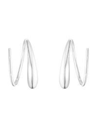 European And American Style Stud 925 Sterling Silver Earrings Spiral Shape Simple Light Fashion AllMatch Jewellery Accessories7618784