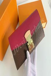 Designer women Leather Long wallet Slim Male Femal Purses Money Clip Credit Card Dollar Luxury wallets with box M674783617880