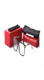 New Designer sunglasses luxury clear lens sunglasses men women reading shade fashion retro eyeglasses optical glasses frame oculos5314578