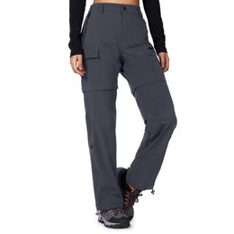 Cycorld Womens-Hiking-Pants-Convertible Quick-Dry-Stretch-Lightweight Zip-Off Outdoor Pants with 5 Deep Pocket