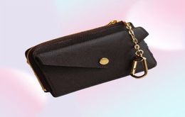Designer Wallet Fashion Womens Mini Zippy Organizer Bag Credit Card Holder Coin Purse Key Pouch Purses Keychain Bags Clutch Wallet4142867