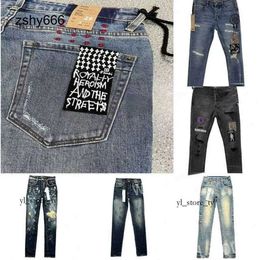 2024Purple Brand Jeans Fashion Trend Kusbi Jeans Designer Ksubi Jeans Mens Skinny Jeans Luxury Denim Pant Distressed Ripped Biker Black Jean Slim Fit jeanss 5458hcs